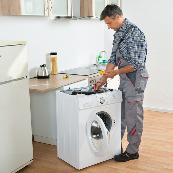 can you walk me through the steps of troubleshooting my washer issue in Ticonderoga NY